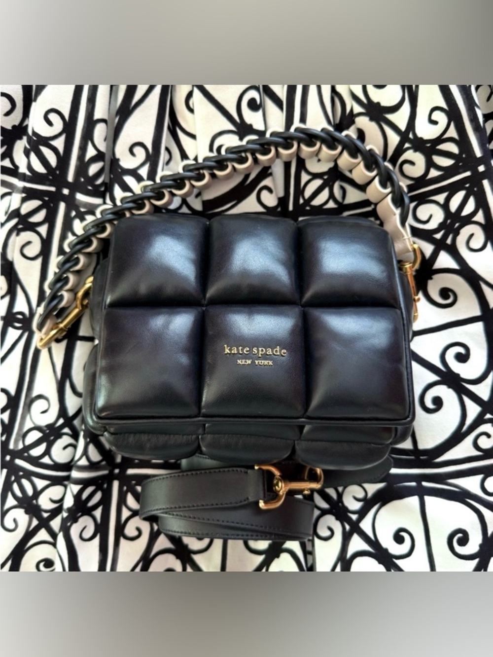 Kate Spade Boxxy Quilted Crossbody Bag